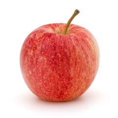 Red apple isolated on white background cutout