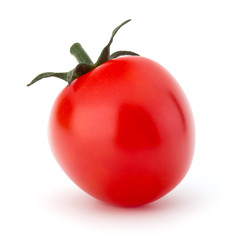fresh cherry tomato isolated on white background cutout