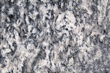 Granite like metamorphic rock seen in detail from above