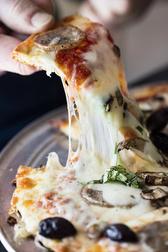 Pizza with Loads of Cheese