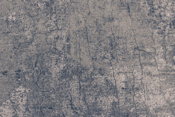 Old gray cracked concrete surface - grunge background, texture
