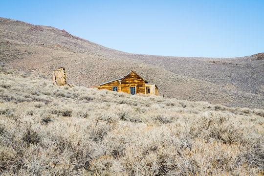 Creepy Ghost Town Home from the Gold Rush