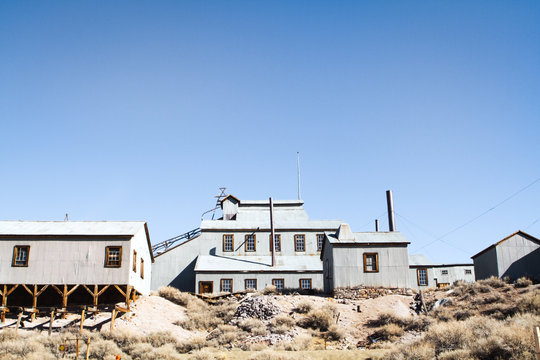 Old Abandoned Gold Mine in Ghost Town