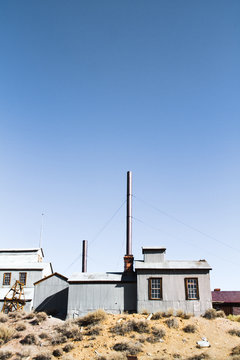 Old Abandoned Gold Mine in Ghost Town