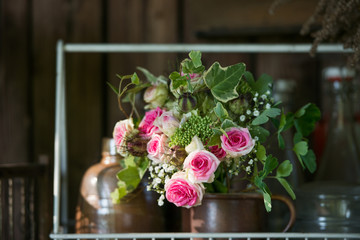 Romantischer Blumenstrauß