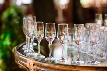 glasses, cocktails