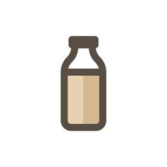 Coffee Filled - Bottled Coffee Drink Icon