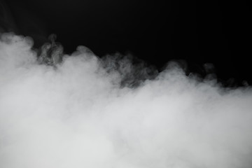 smoke background and dense fog