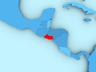 Map of El Salvador