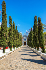 Church in Ocotlan, Mexico