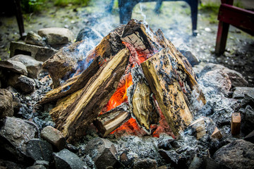camp fire