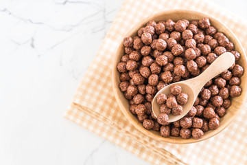 chocolate cereal bowl