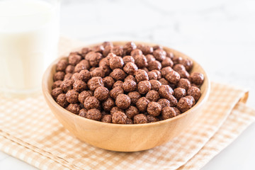 chocolate cereal bowl