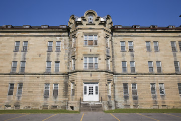 Fototapeta premium Trans-Allegheny Lunatic Asylum in Weston, West Virginia.