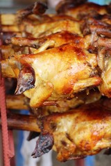 Rotating chicken is delicious