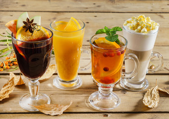 hot winter drinks