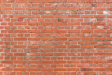 Red Brick wall Background