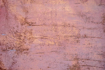 Old metal wall texture background with scratches and cracks.