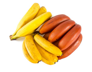 Fototapeta na wymiar assorted bananas