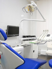 Interior of a stomatologic office