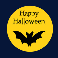 illustration of elements of Halloween Background