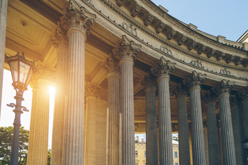 Colonnade of the Kazan Cathedral in St. Petersburg