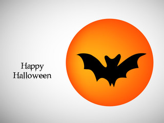 illustration of elements of Halloween Background