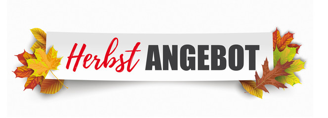 Herbstangebot Headliner