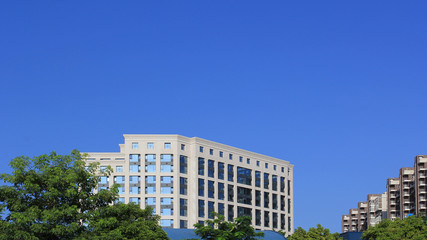 Obraz premium Modern business skyscrapers