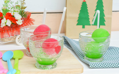 Christmas cold drink