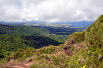 Obraz premium Peak of Pico da Vara (azores)