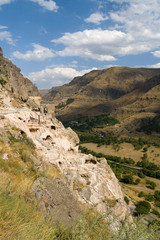 The cave monastery complex of Vardzia.