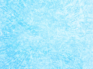 Fototapeta na wymiar Blue background of Ice texture