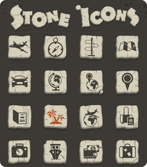 travel icon set