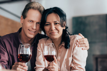 couple drinking wine