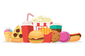 Composition of fast food