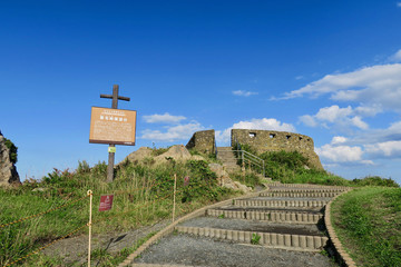 Obraz premium 種差海岸 葦毛崎展望台