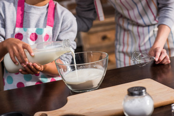 making dough process