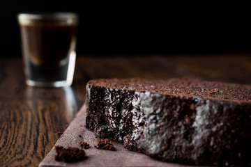 Chocolate Cake with espresso