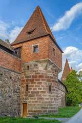 City walls of Nuremberg, Germany