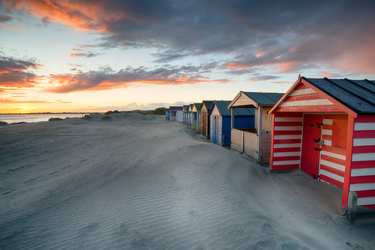 Sunset at West Wittering in Sussex