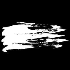 Ink vector brush stroke. Vector illustration. Grunge hand drawn watercolor texture. Space for text.