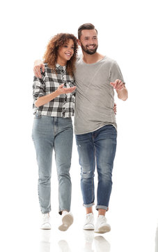 young couple discussing their dreams