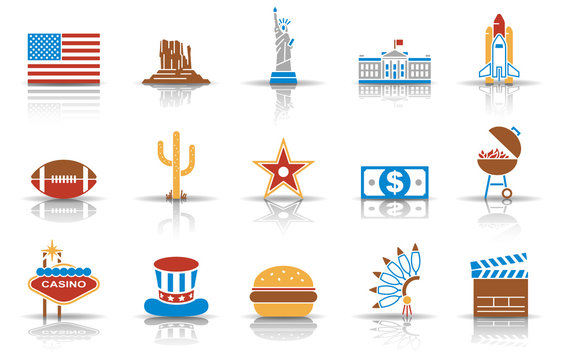 USA - Iconset (Farbe)