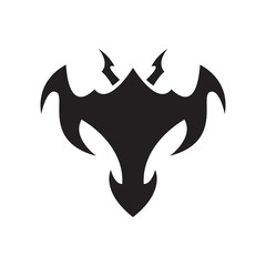 Tribal Devil Bat Logo