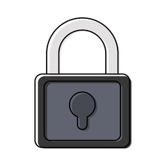 security padlock icon