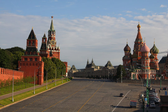 View of the Kremlin and the Red Square
