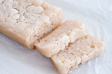 Gluten free homemade rice bread