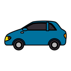 car vehicle isolated icon