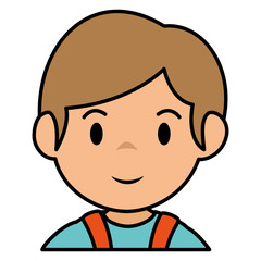 cute little boy character